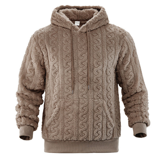 Damen Kuscheliger Fleece-Hoodie mit Strukturmuster R&B
