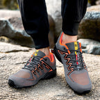 Damen Sportliche Trail-Laufschuhe mit atmungsaktiver Oberflächenstruktur und rutschfester Sohle R&B
