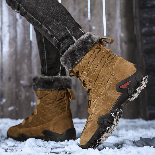 Damen gefütterte Winterstiefel mit rutschfester Sohle von R&B