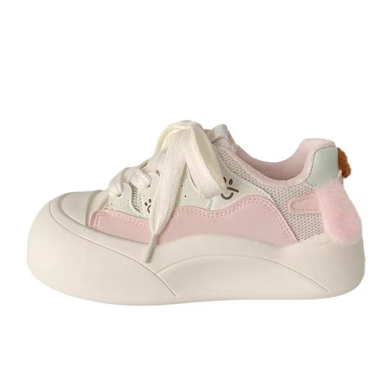 Damen Trendy Sneakers mit süßen Dekorationen und komfortabler Dämpfung R&B