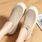 Damen Atmungsaktive Sneaker mit flexiblem Strickdesign R&B