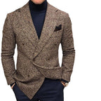 Herren elegante doppelte Brustjacke R&B
