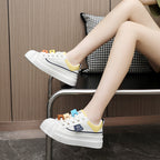 Damen Sneaker mit modischem Schnürdesign und komfortabler Laufsohle R&B