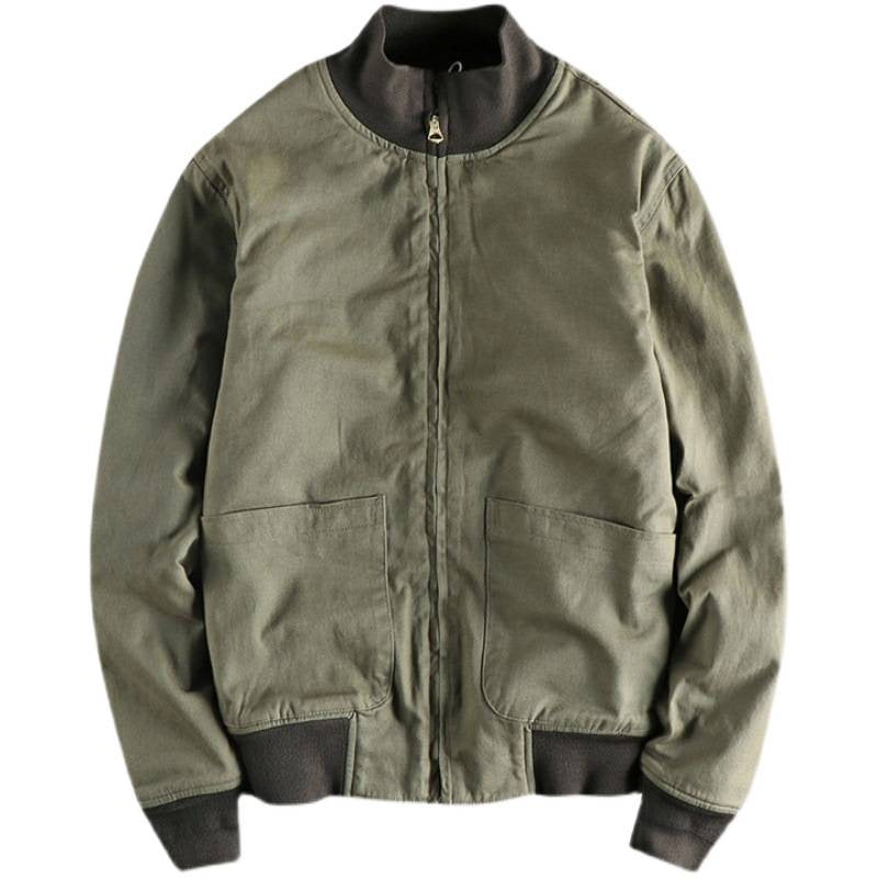 Damen Übergangsjacke mit hohem Kragen und praktischen Taschen R&B