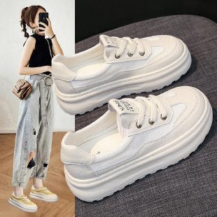 Damen Modische Sneaker mit dickem Sohlenprofil R&B