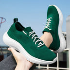 Damen Sportliche Sneaker mit atmungsaktivem Netz-Obermaterial