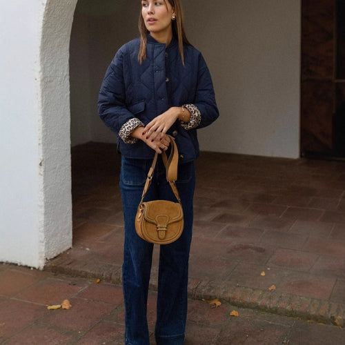 Damen Steppjacke mit strukturiertem Design und praktischen Taschen R&B
