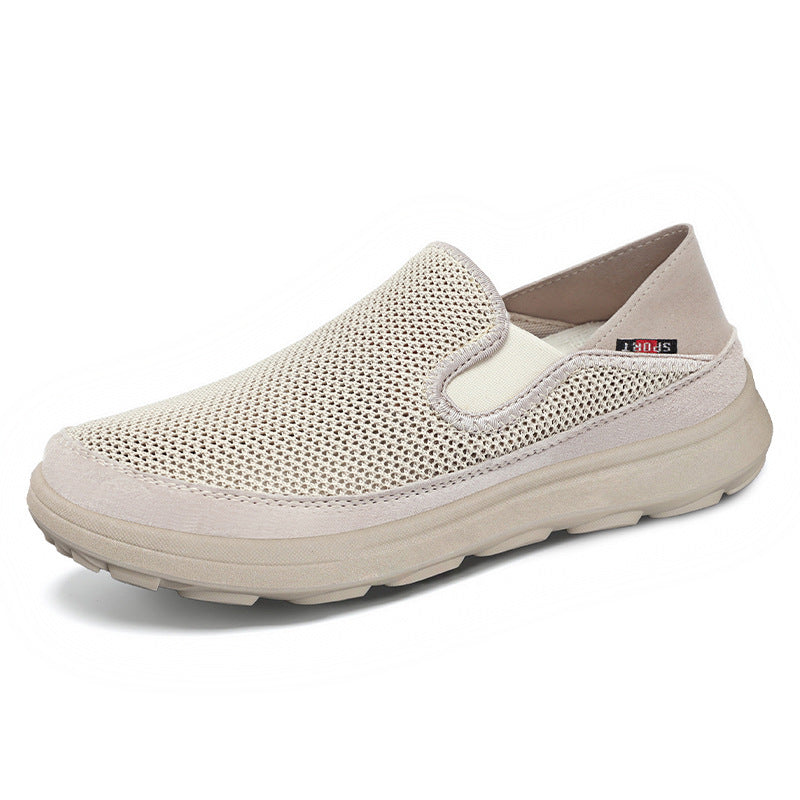 Damen Atmungsaktive Slip-On Sneakers mit flexiblem Mesh-Obermaterial R&B