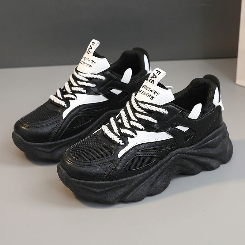 Damen Sportliche Chunky Sneakers mit atmungsaktivem Obermaterial und dämpfendem Sohlenprofil R&B