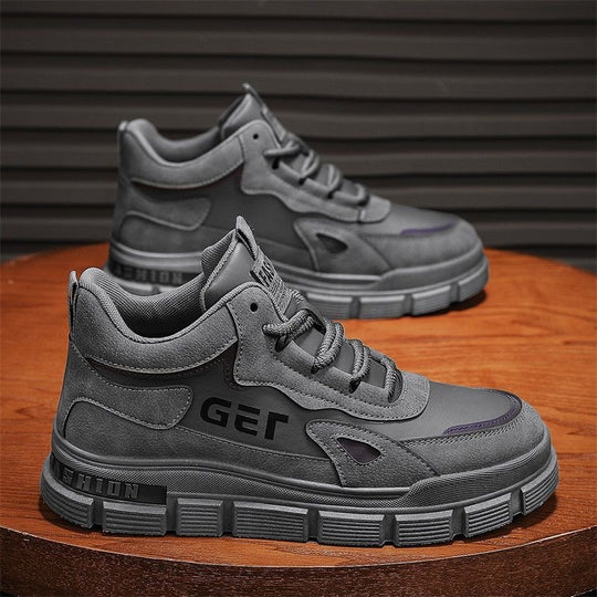 Damen Sportliche High-Top Sneakers mit atmungsaktivem Obermaterial und rutschfester Sohle R&B