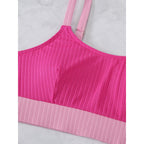 Damen Sport-Bikini-Set mit elegantem Design und verstellbaren Trägern R&B