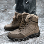 Damen Winterstiefel mit wärmendem Innenfutter und rutschfester Sohle R&B