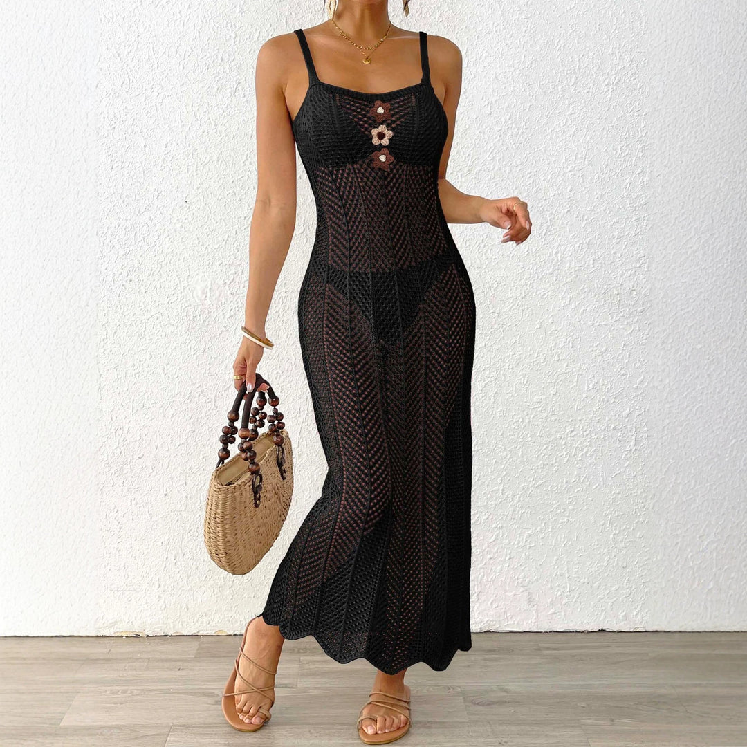 Damen transparenter Strandsarong mit elegantem Design R&B