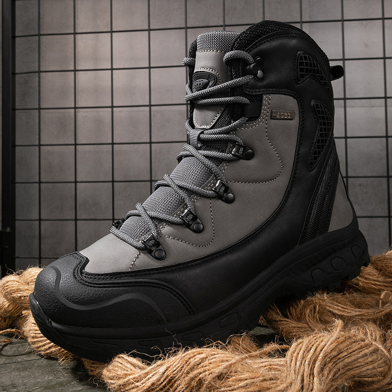 Herren robuste Wanderstiefel mit wasserdichter Membran R&B