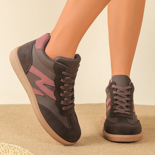Damen Sneakers im sportlichen High-Top-Stil mit modischen Akzenten R&B
