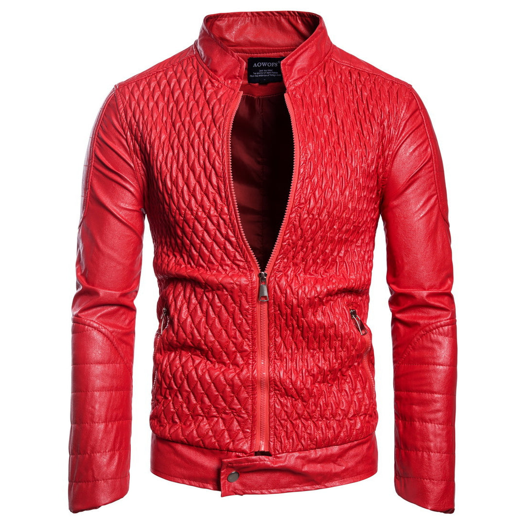 Herren stylische gesteppte jacke R&B