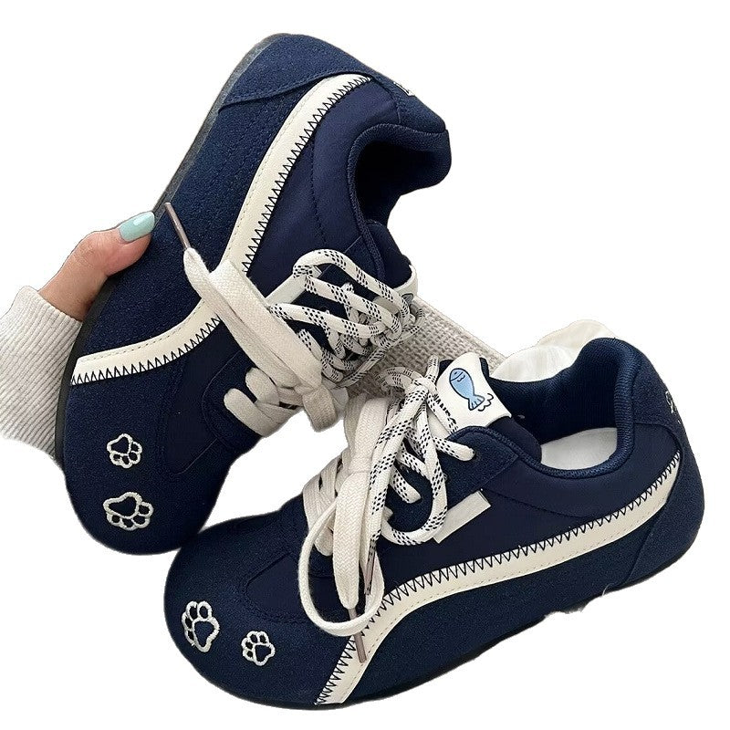 Damen Sneakers mit tierischem Motiv und atmungsaktivem Obermaterial R&B
