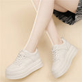 Damen Modische und komfortable Plateau-Sneaker mit dämpfender Sohle R&B