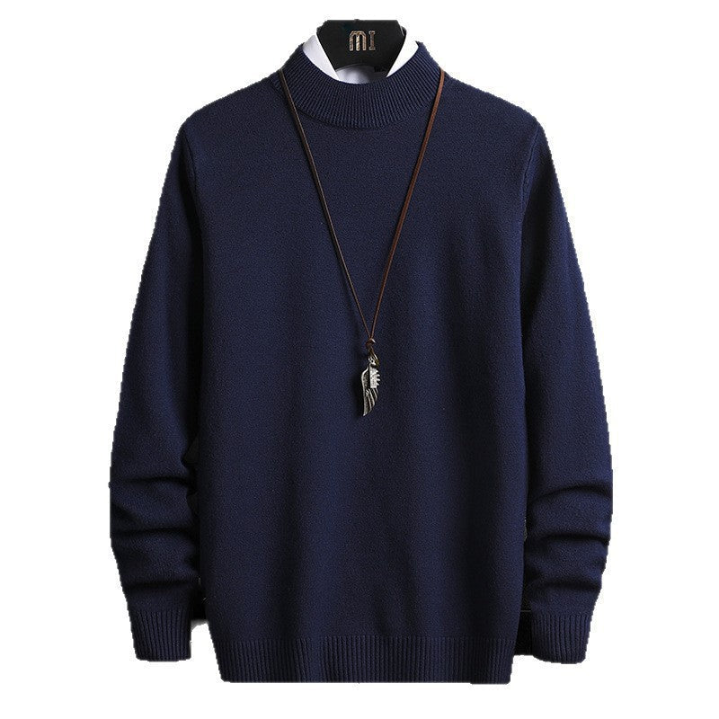 Herren Rollkragenpullover aus weicher Strickqualität R&B