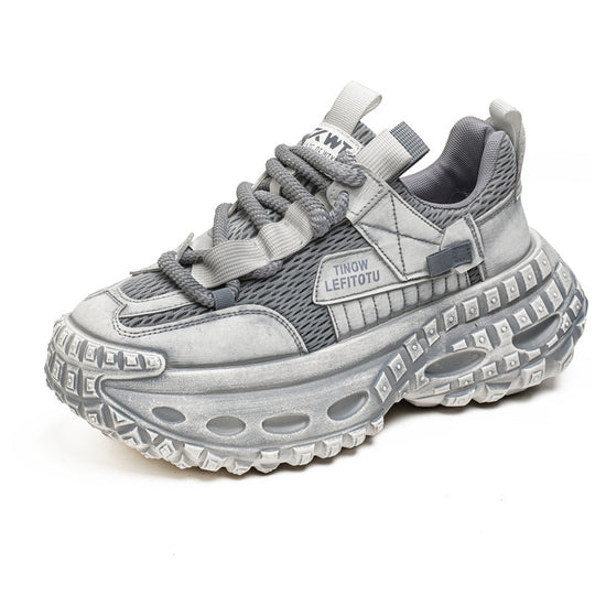 Damen Sportliche High-Top Sneakers mit einzigartigem Design und dämpfender Sohle R&B