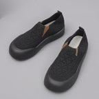 Damen Bequeme Freizeitschuhe mit flexiblem Strick-Obermaterial R&B