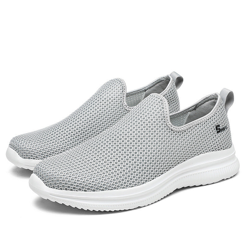 Damen Atmungsaktive Slip-On Freizeitschuhe mit rutschfester Sohle R&B