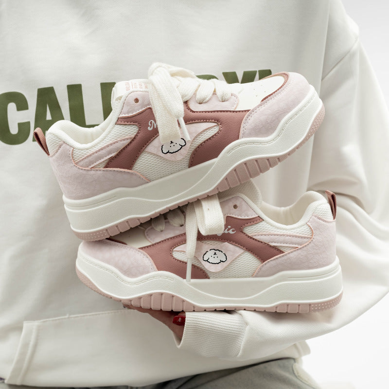 Damen Sportliche Sneaker mit verspieltem Tiermotiv und bequemer Dämpfung R&B