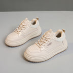 Damen modische Chunky Sneakers mit atmungsaktivem Obermaterial und rutschfester Sohle R&B