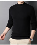 Herren Feinstrickpullover mit Rollkragen und soften Materialien R&B