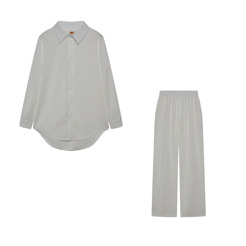 Damen Elegantes Freizeitanzug-Set mit lockerem Schnitt und feinem Stoff R&B
