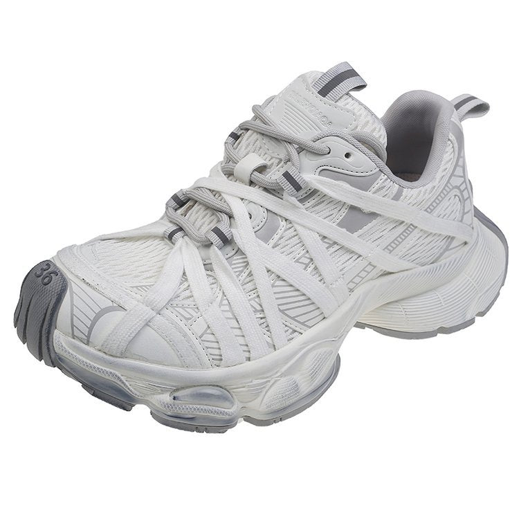Damen Sportliche Multifunktionale Sneakers mit dämpfendem Laufsohlendesign R&B