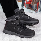 Damen Winterfest und isolierte Wanderboots mit Klettverschluss R&B