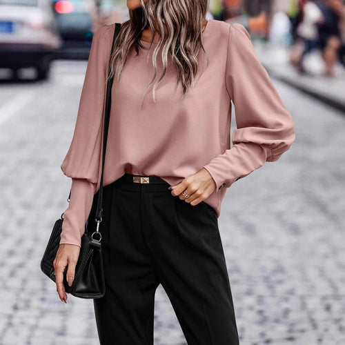 Damen Elegantes und stilvolles Langarmoberteil R&B