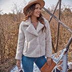 Damen Fleece Jacke im eleganten Look R&B
