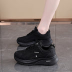 Damen Komfortable Fitness-Sneaker mit stoßdämpfender Sohle und atmungsaktiven Einsätzen R&B