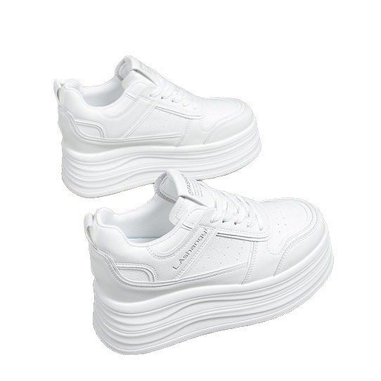 Damen Hochmodische Plateau Sneakers mit eleganter Silhouette R&B