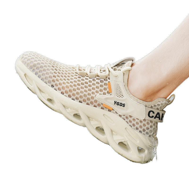 Damen sportliche Mesh-Laufschuhe R&B