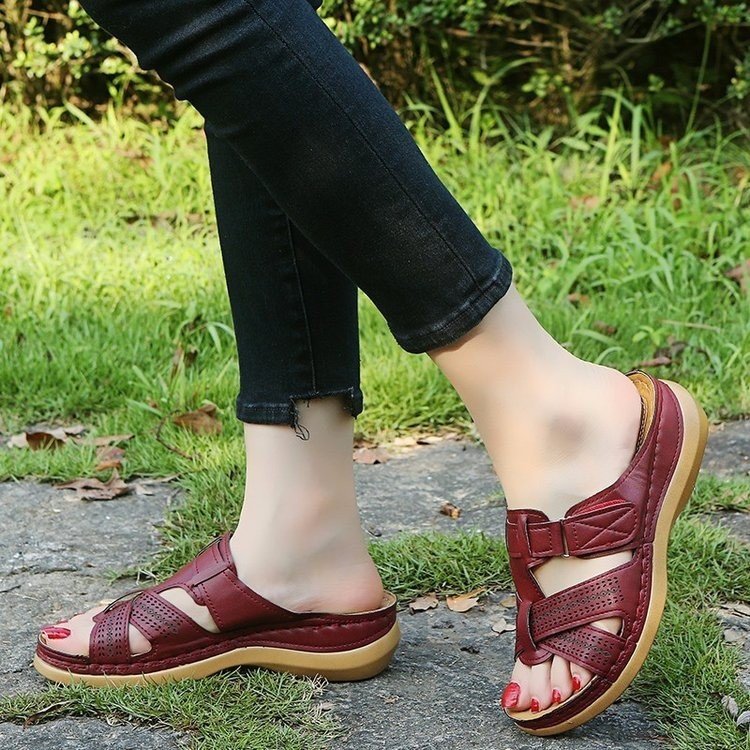 Damen Komfortable Clogs mit luftiger Perforation und ergonomischem Fußbett R&B