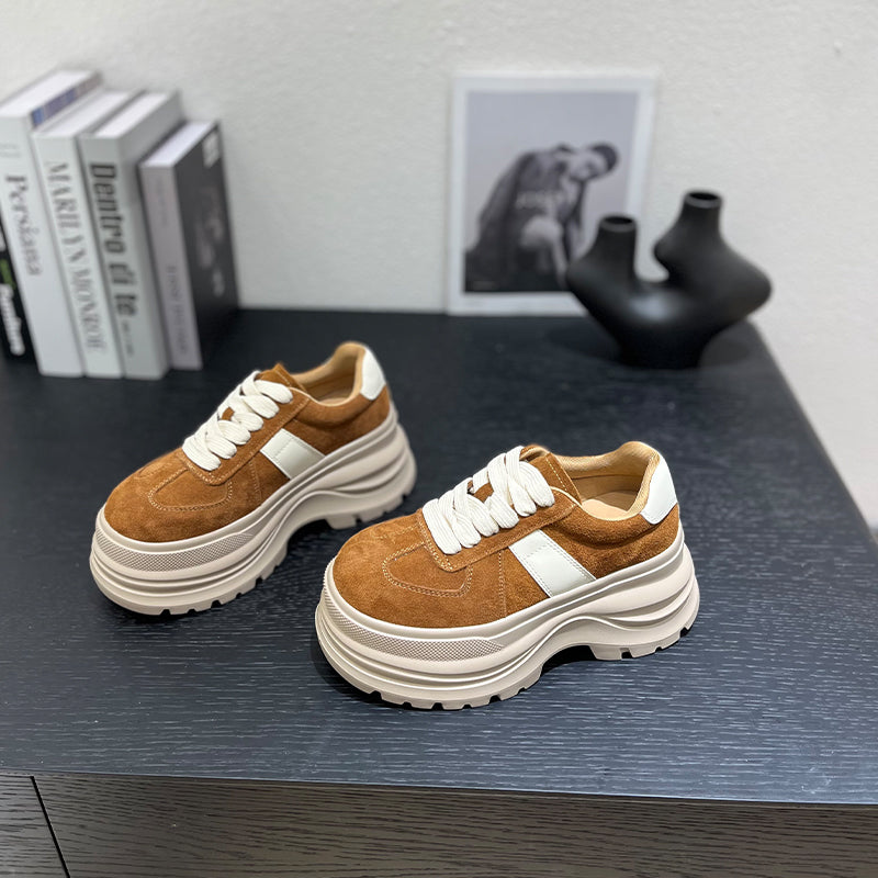 Damen Plattform-Sneaker mit komfortablem Fußbett und modischem Design R&B