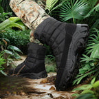 Herren Militärische Winterstiefel mit isolierendem Innenfutter und rutschfester Sohle R&B