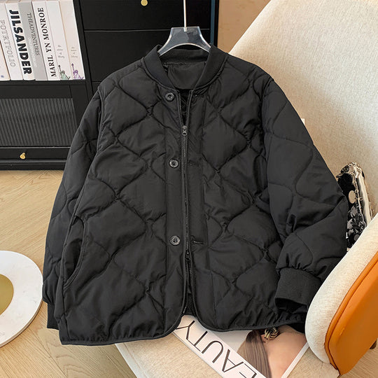 Damen Wattierte Blousonjacke mit Reißverschluss und praktischen Taschen R&B