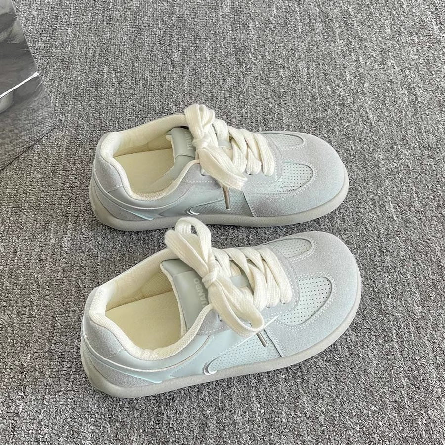 Damen Atmungsaktive Freizeitsneaker mit rutschfester Sohle und modischem Design