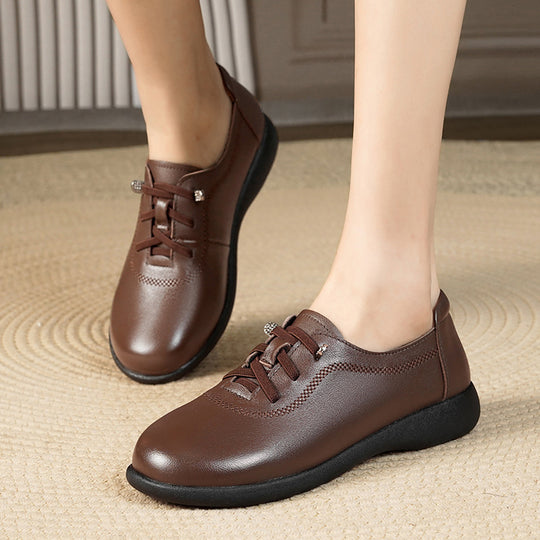Damen Komfortable Schnürschuhe mit atmungsaktivem Obermaterial und dämpfendem Fußbett R&B