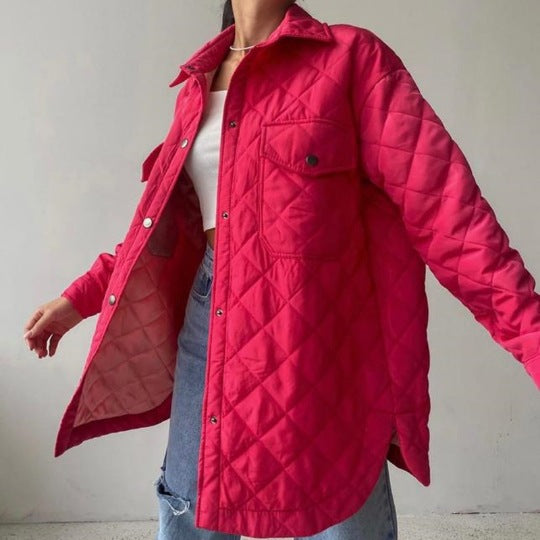 Damen Modische Steppjacke R&B