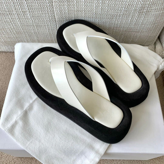 Damen Komfortable Zehenschuhe mit gepolsterter Sohle und rutschfester Unterseite R&B