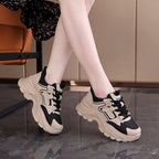 Damen Chunky Sneakers mit luftdurchlässigem Obermaterial und dämpfendem Sohlenprofil R&B