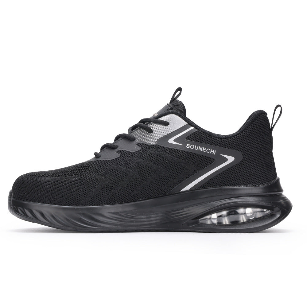Herren bequeme Laufschuhe mit atmungsaktiver Mesh-Oberfläche und dämpfender Sohle R&B