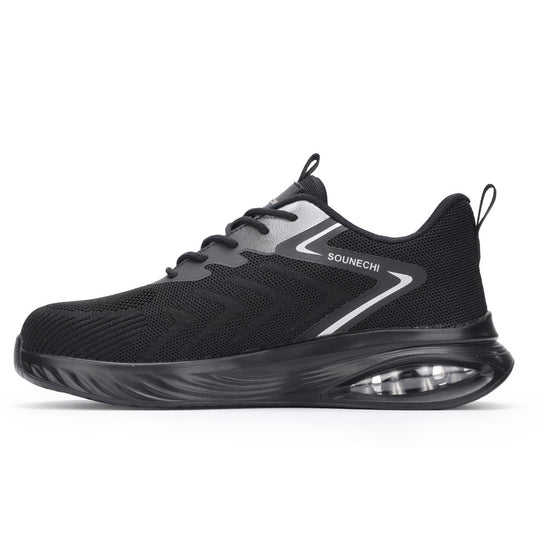 Herren bequeme Laufschuhe mit atmungsaktiver Mesh-Oberfläche und dämpfender Sohle R&B