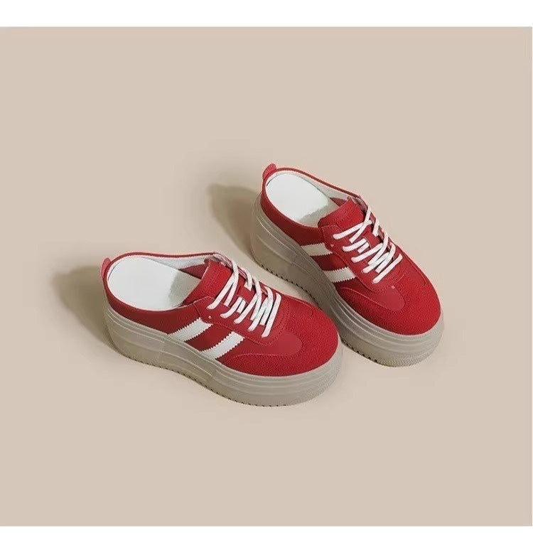 Damen Plateau-Sneaker mit sportlichem Design und optimaler Dämpfung R&B