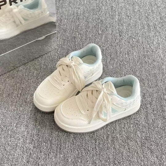 Damen Sportliche Sneakers mit kariertem Design und gepolsterter Innensohle R&B
